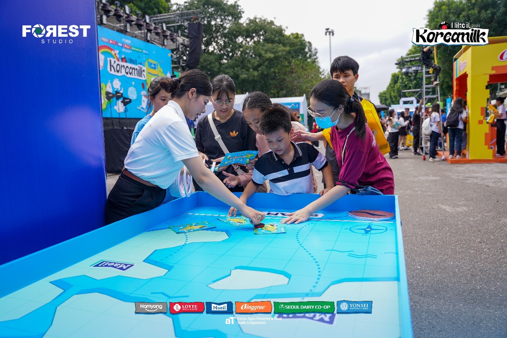 Sắc màu Hàn Quốc hòa cùng nhịp sống Thủ đô qua sự kiện “I Like It Korea Milk”